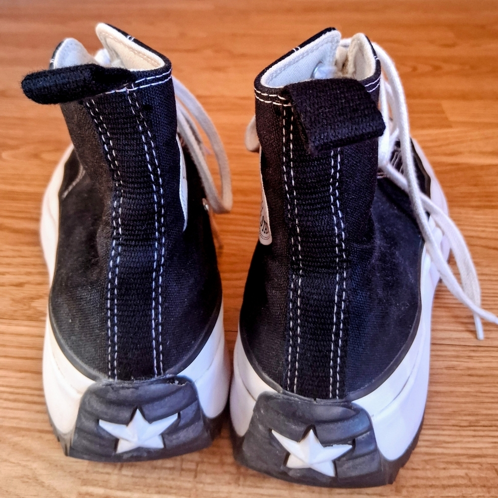 Converse, AllStar, Chuck Taylor High Top Shoes Sz 9.5 W Or 8 M, Like New, Worn - Picture 6 of 8